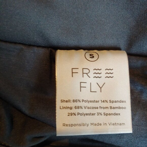 Free Fly Bamboo Lined Breeze Short Womens Small Grey Running Active Short - Picture 9 of 10